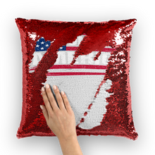 Load image into Gallery viewer, Unmask Sequin Cushion Cover