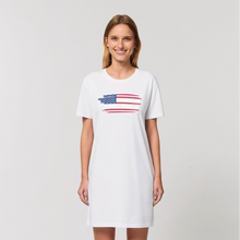 Load image into Gallery viewer, Unmask Organic T-Shirt Dress