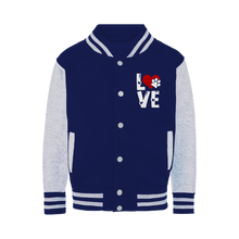 Load image into Gallery viewer, Love Dog Varsity Jacket