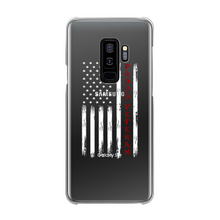Load image into Gallery viewer, Proud Veteran Back Printed Transparent Hard Phone Case