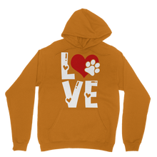 Load image into Gallery viewer, Love Dog Classic Adult Hoodie