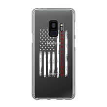 Load image into Gallery viewer, Proud Veteran Back Printed Transparent Soft Phone Case