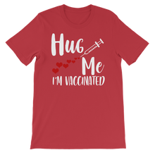 Load image into Gallery viewer, Hug Me I'm Vaccinated Classic Kids T-Shirt