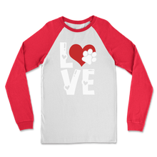 Load image into Gallery viewer, Love Dog Classic Raglan Long Sleeve Shirt
