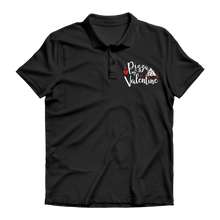 Load image into Gallery viewer, Pizza is My Valentine Premium Adult Polo Shirt