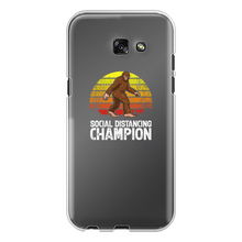 Load image into Gallery viewer, Social Distance Back Printed Transparent Hard Phone Case