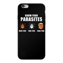 Load image into Gallery viewer, Trump Parasite Back Printed Black Soft Phone Case