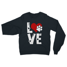 Load image into Gallery viewer, Love Dog Classic Adult Sweatshirt