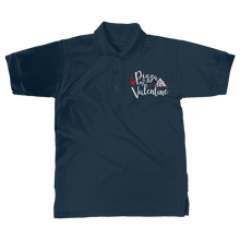 Load image into Gallery viewer, Pizza is My Valentine Classic Adult Polo Shirt