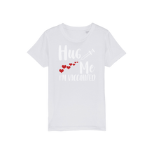 Load image into Gallery viewer, Hug Me I'm Vaccinated Organic Jersey Kids T-Shirt