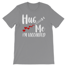 Load image into Gallery viewer, Hug Me I'm Vaccinated Classic Kids T-Shirt