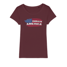 Load image into Gallery viewer, Unmask Organic Jersey Womens T-Shirt