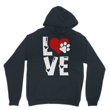 Load image into Gallery viewer, Love Dog Classic Adult Hoodie