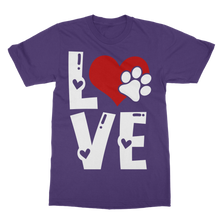 Load image into Gallery viewer, Love Dog T-Shirt Dress