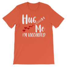 Load image into Gallery viewer, Hug Me I'm Vaccinated Classic Kids T-Shirt