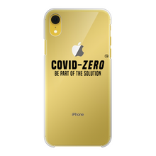 Load image into Gallery viewer, Covid-Zero Collection Back Printed Transparent Hard Phone Case