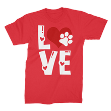 Load image into Gallery viewer, Love Dog Premium Jersey Men's T-Shirt