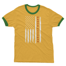 Load image into Gallery viewer, Proud Veteran Adult Ringer T-Shirt
