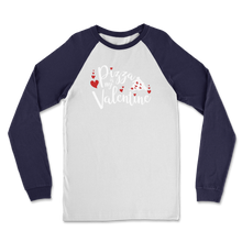 Load image into Gallery viewer, Pizza is My Valentine Classic Raglan Long Sleeve Shirt