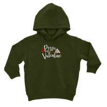 Load image into Gallery viewer, Pizza is My Valentine Classic Kids Hoodie