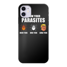 Load image into Gallery viewer, Trump Parasite Back Printed Black Soft Phone Case