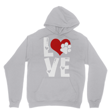 Load image into Gallery viewer, Love Dog Classic Adult Hoodie