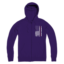 Load image into Gallery viewer, Proud Veteran Premium Adult Zip Hoodie