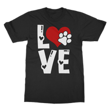 Load image into Gallery viewer, Love Dog Classic Adult T-Shirt