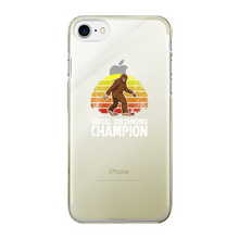 Load image into Gallery viewer, Social Distance Back Printed Transparent Hard Phone Case