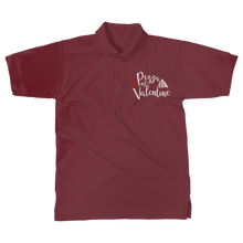 Load image into Gallery viewer, Pizza is My Valentine Classic Adult Polo Shirt