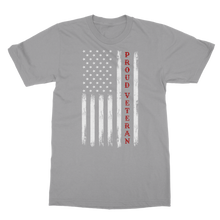 Load image into Gallery viewer, Proud Veteran Classic Heavy Cotton Adult T-Shirt