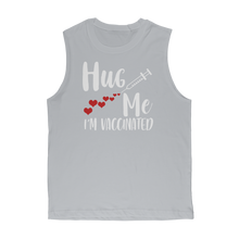 Load image into Gallery viewer, Hug Me I'm Vaccinated Classic Adult Muscle Top