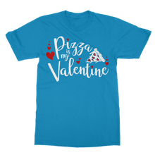 Load image into Gallery viewer, Pizza is My Valentine T-Shirt Dress