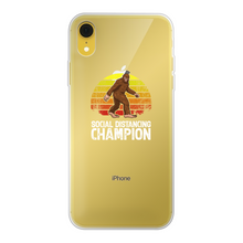 Load image into Gallery viewer, Social Distance Back Printed Transparent Soft Phone Case