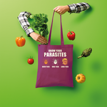 Load image into Gallery viewer, Trump Parasite Shopper Tote Bag