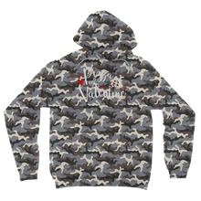 Load image into Gallery viewer, Pizza is My Valentine Camouflage Adult Hoodie