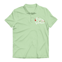 Load image into Gallery viewer, Pizza is My Valentine Premium Adult Polo Shirt