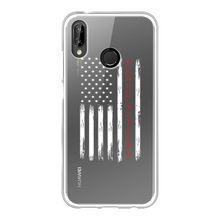 Load image into Gallery viewer, Proud Veteran Back Printed Transparent Soft Phone Case