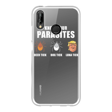 Load image into Gallery viewer, Trump Parasite Back Printed Transparent Soft Phone Case