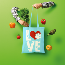 Load image into Gallery viewer, Love Dog Shopper Tote Bag