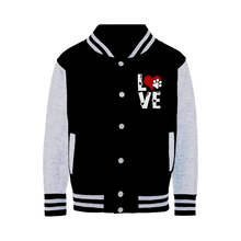 Load image into Gallery viewer, Love Dog Varsity Jacket