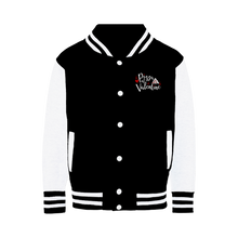 Load image into Gallery viewer, Pizza is My Valentine Varsity Jacket