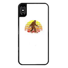 Load image into Gallery viewer, Social Distance Back Printed Black Hard Phone Case
