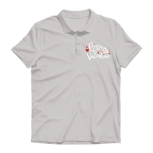Load image into Gallery viewer, Pizza is My Valentine Premium Adult Polo Shirt