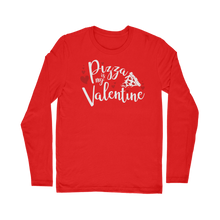 Load image into Gallery viewer, Pizza is My Valentine Classic Long Sleeve T-Shirt