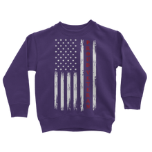 Load image into Gallery viewer, Proud Veteran Classic Kids Sweatshirt