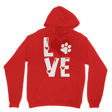 Load image into Gallery viewer, Love Dog Classic Adult Hoodie