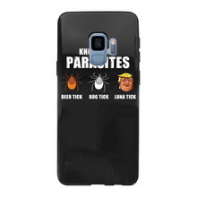 Load image into Gallery viewer, Trump Parasite Back Printed Black Soft Phone Case