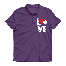 Load image into Gallery viewer, Love Dog Premium Adult Polo Shirt
