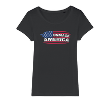 Load image into Gallery viewer, Unmask Organic Jersey Womens T-Shirt